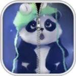 Logo of Panda Zipper Screen Lock android Application 